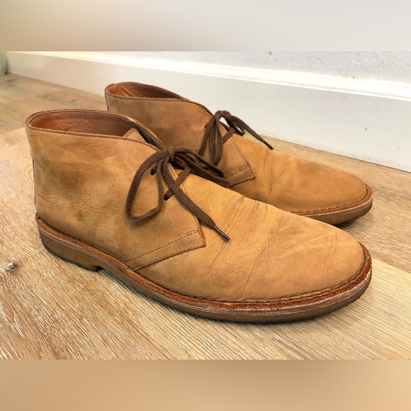 ASTORFLEX GREENFLEX CHUKKA BOOTS DARKCHESTNUT NUBUCK BROWN SHOES SIZE 11 ITALY
